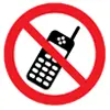 no mobile phones sign