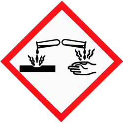 corrosive sign