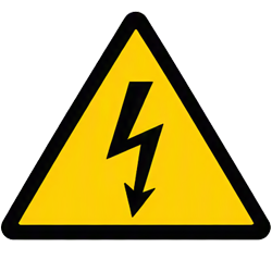 high voltage sign